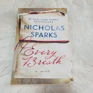 Nicholas Sparks Every Breath Paperback book